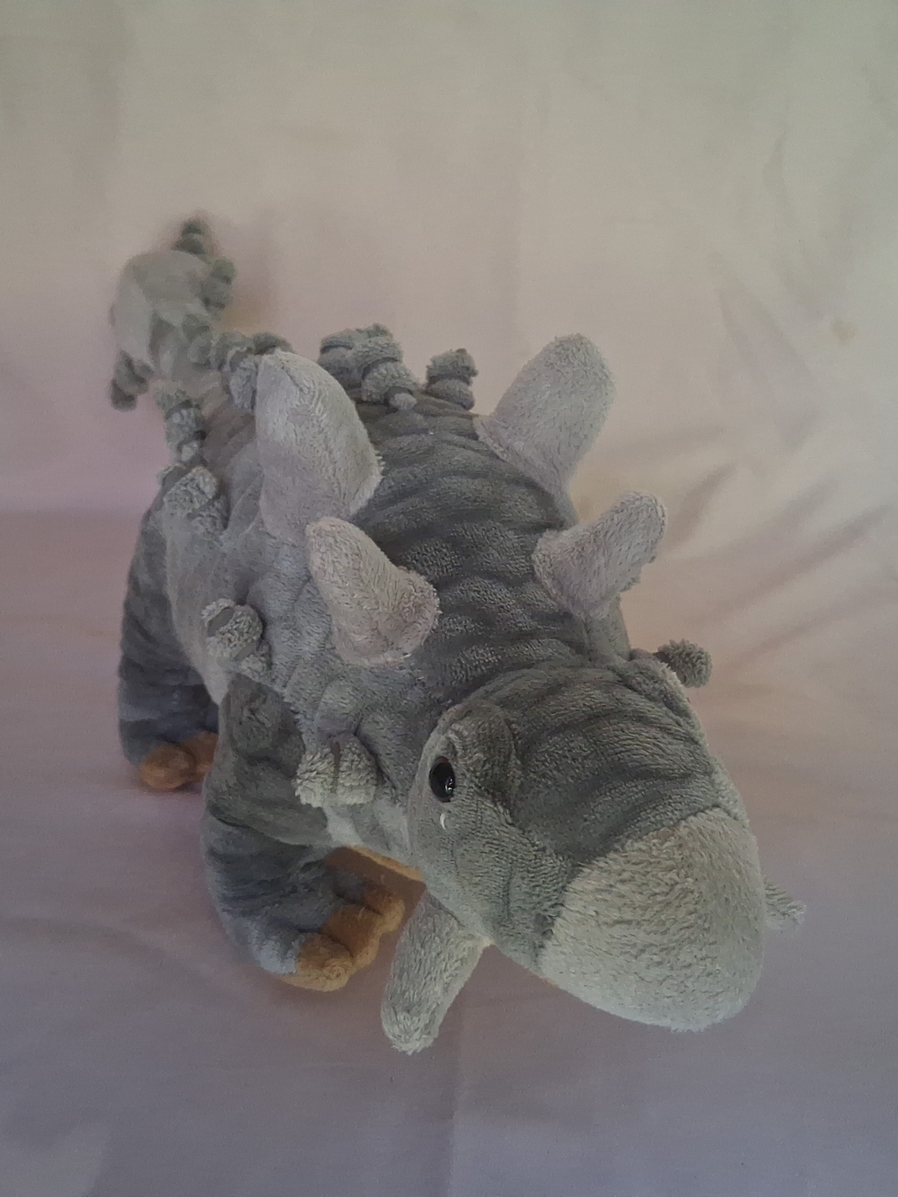 Wild Republic Ankylosaurus Dinosaur Dino Spikes All Over Club Tail Plush Stuffed